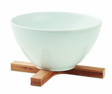 Logotrade promotional products photo of: Bamboo foldable pot stand